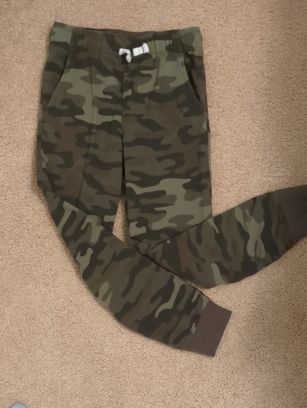 Carter's Olive Camo Kids Jogger Pants